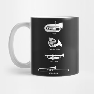 Funny Types Of Tuba | Marching Band Mug